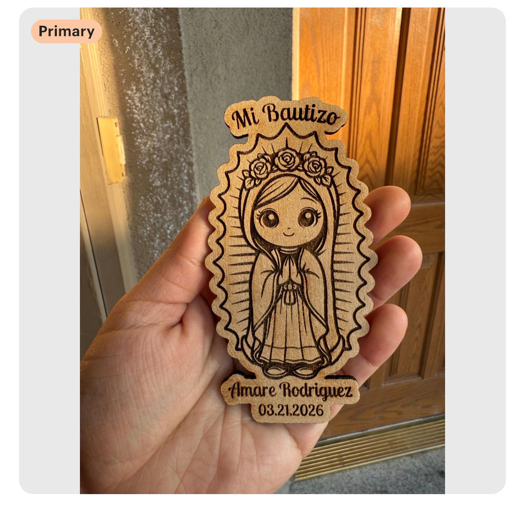 Virgencita Custom Wood Plaque