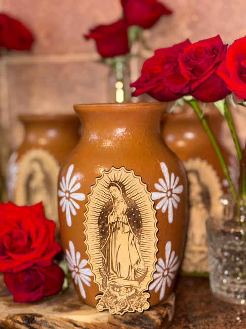 Virgencita Vases 10 piece Bulk buy