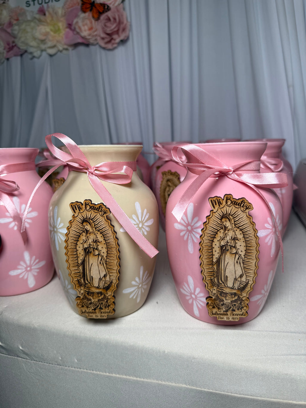 Virgencita Vases 10 piece Bulk buy