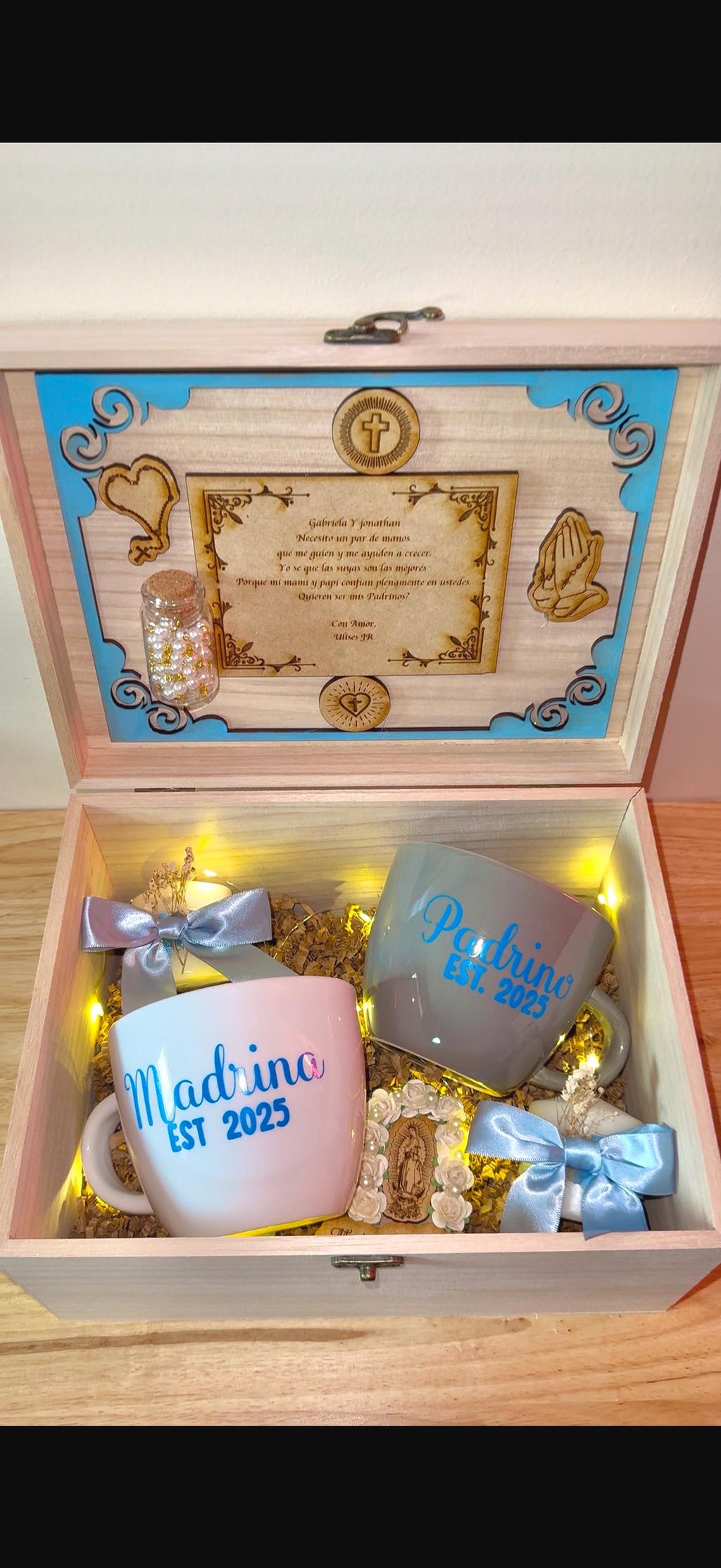 Godparent Proposal box : Propuesta para padrinos