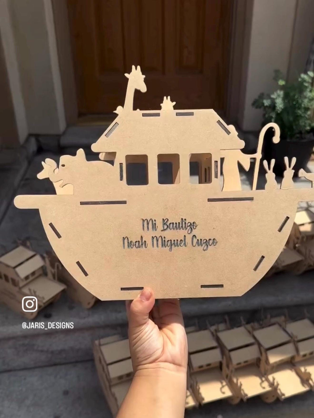 Noah's Arc Center Piece