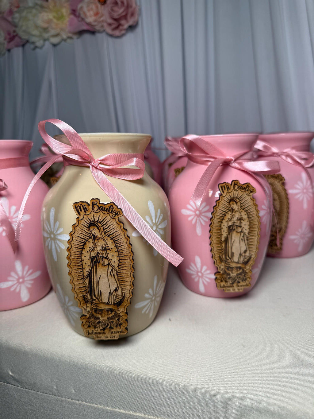 Virgencita Vases 7.5" Bulk buy