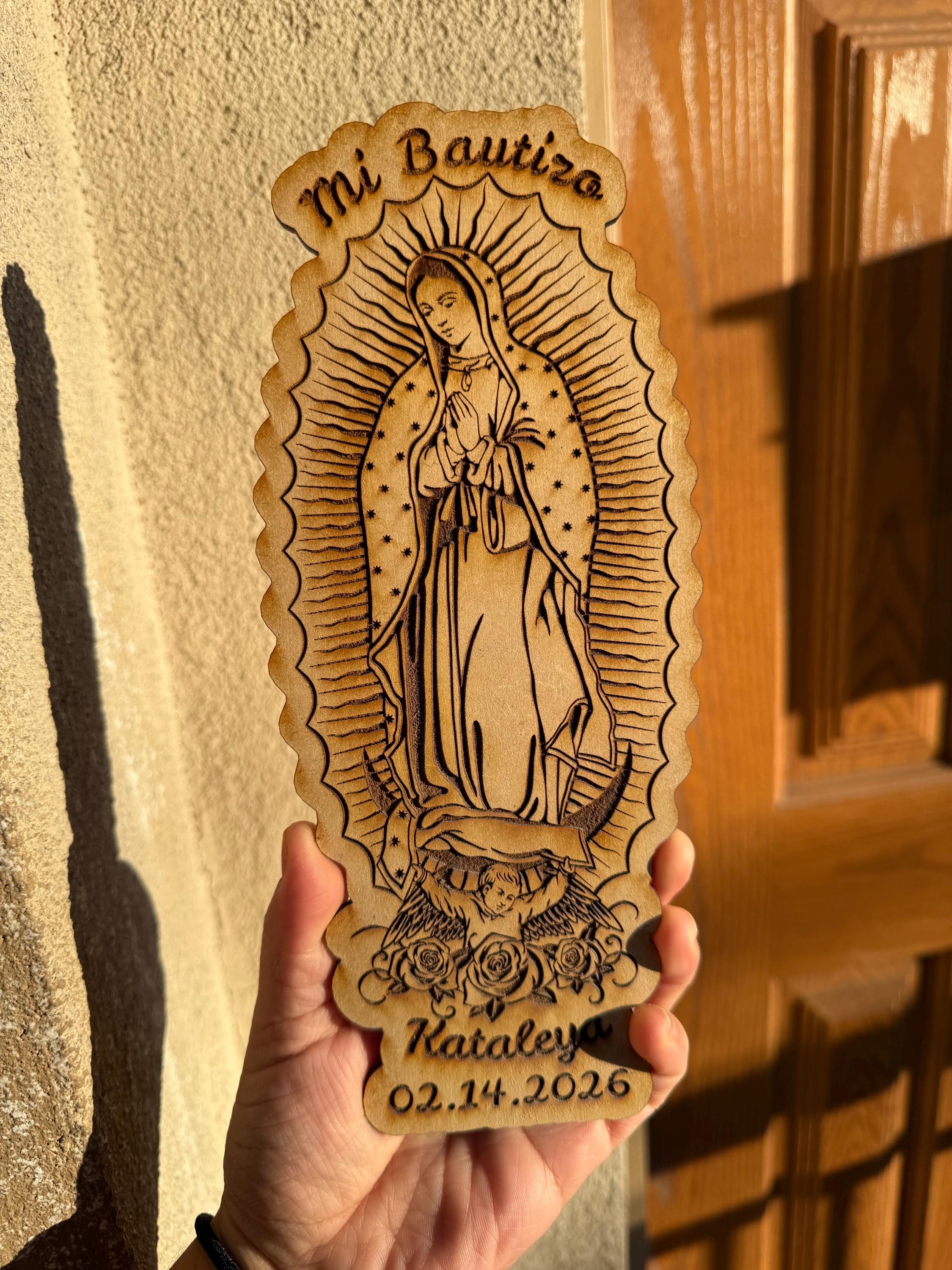 Virgencita Vases 7.5" Bulk buy