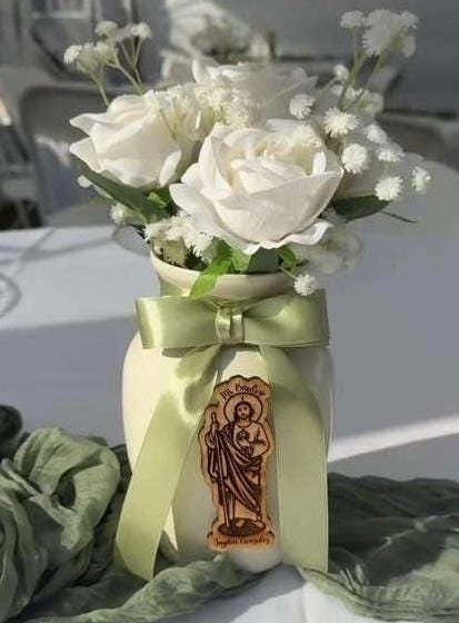 San Judas Custom Wood Plaque