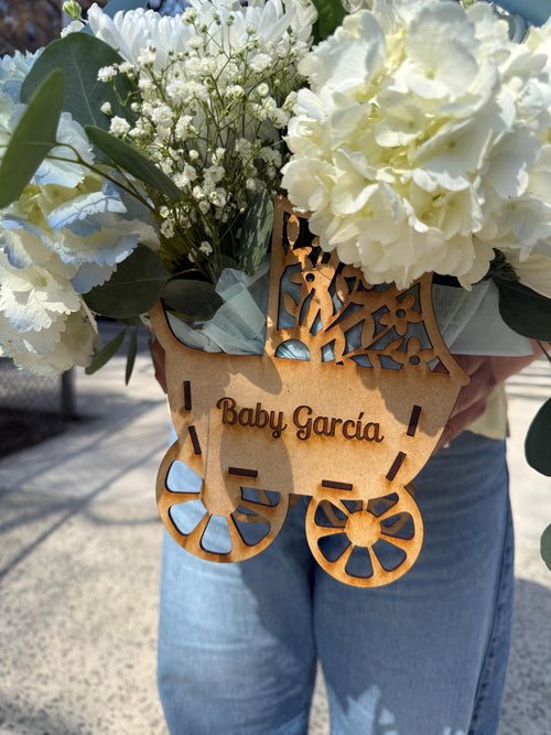 Baby Carriages Centerpieces