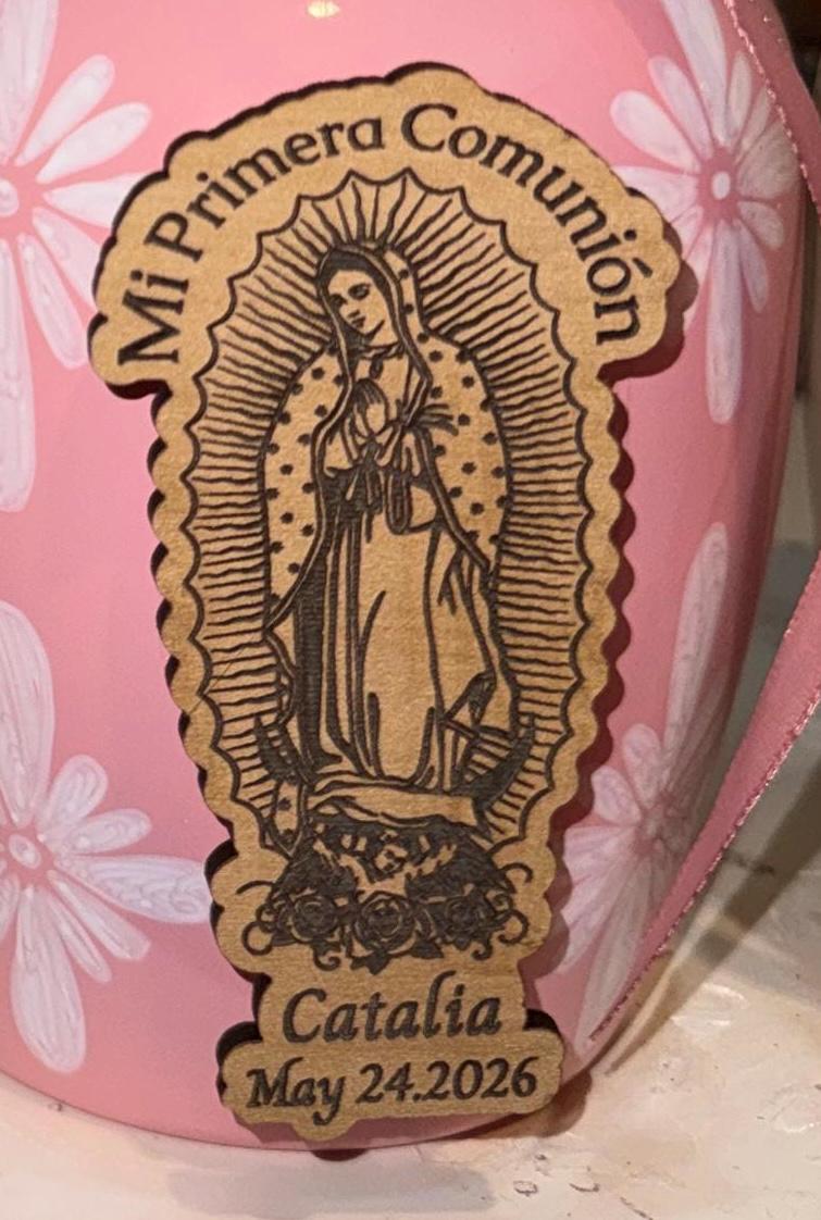VIRGENCITA Custom Wood Plaque