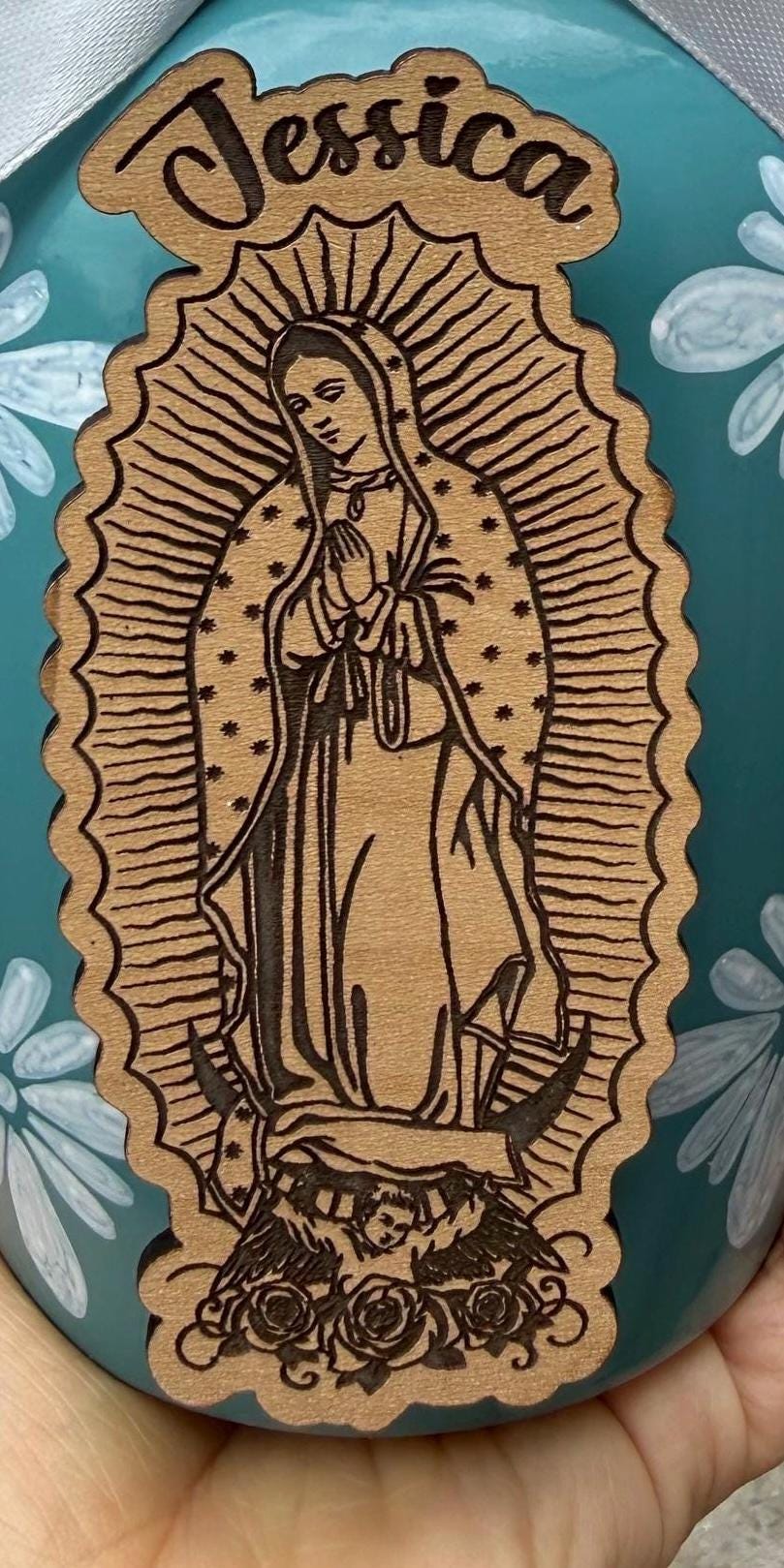 VIRGENCITA Custom Wood Plaque