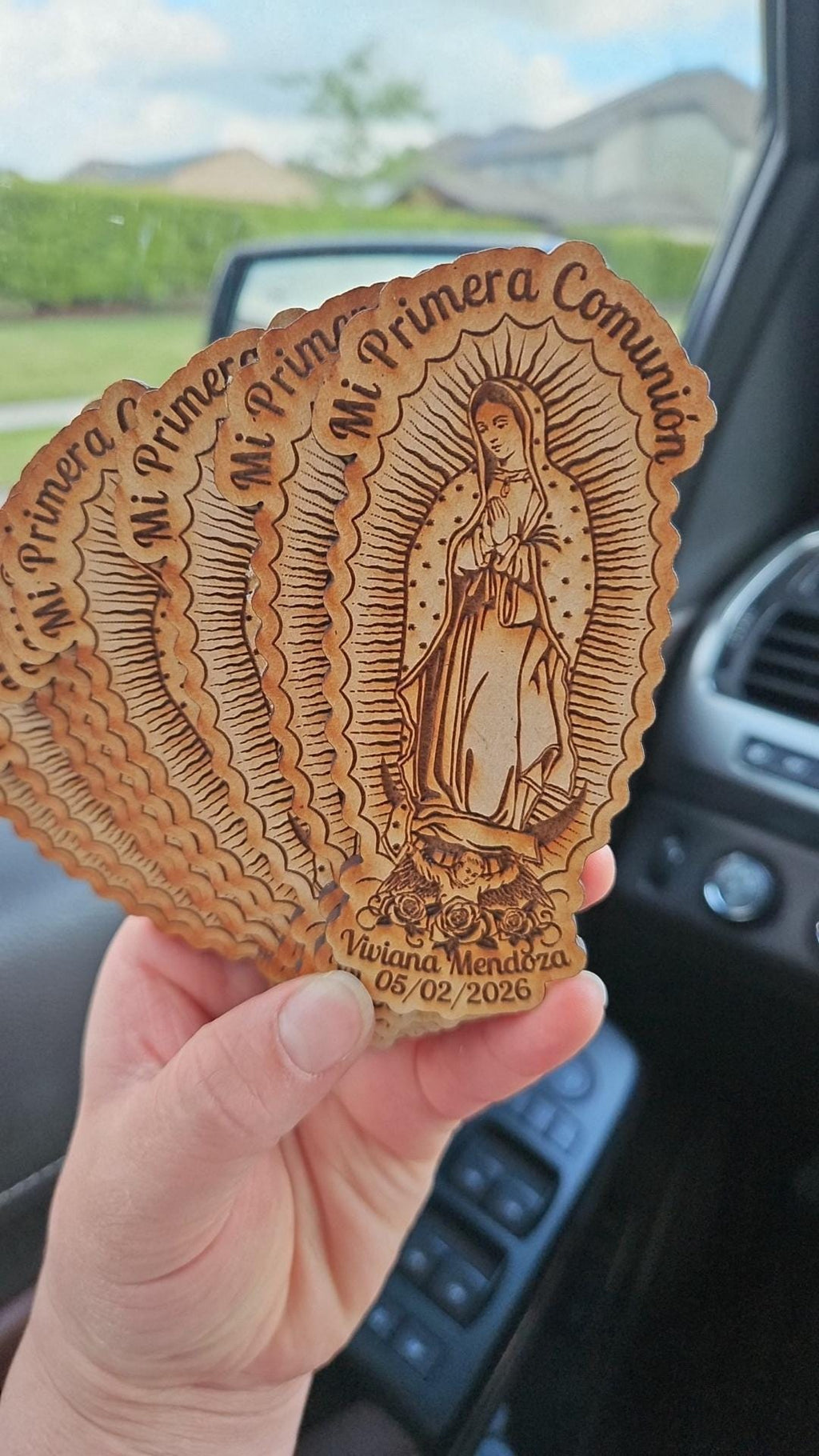 VIRGENCITA Custom Wood Plaque